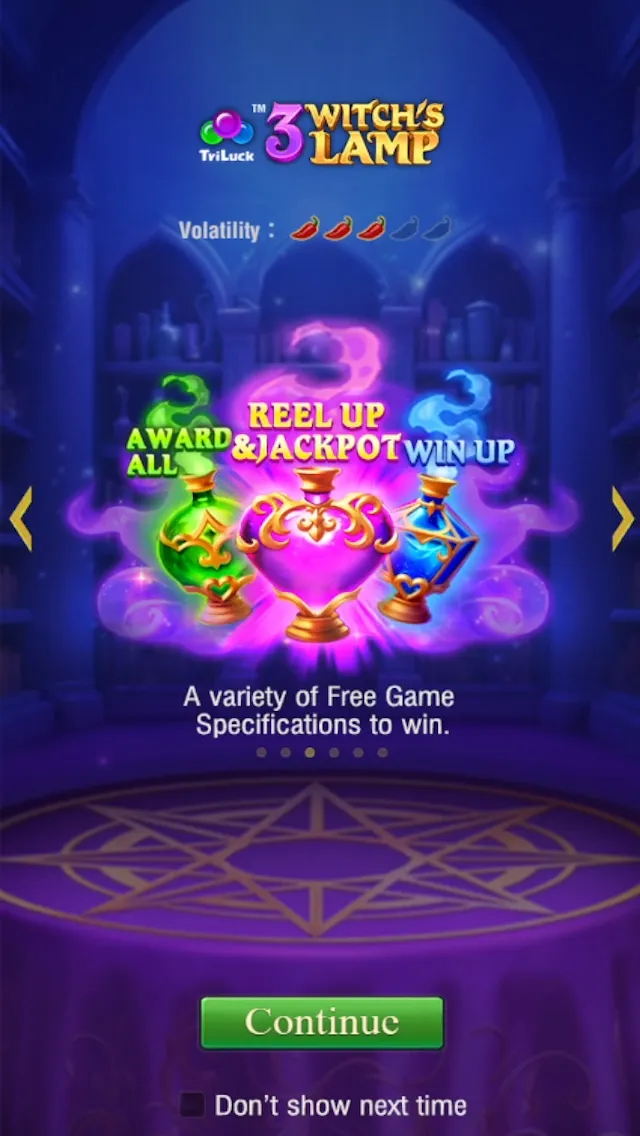 3 Witch's Lamp game interface screenshot 2