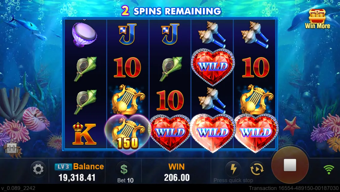 Bubble Beauty game interface screenshot 5