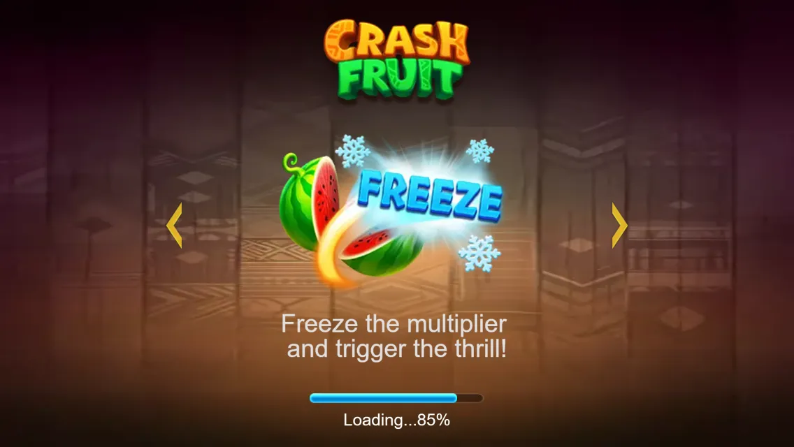 Crash Fruit game interface screenshot 1