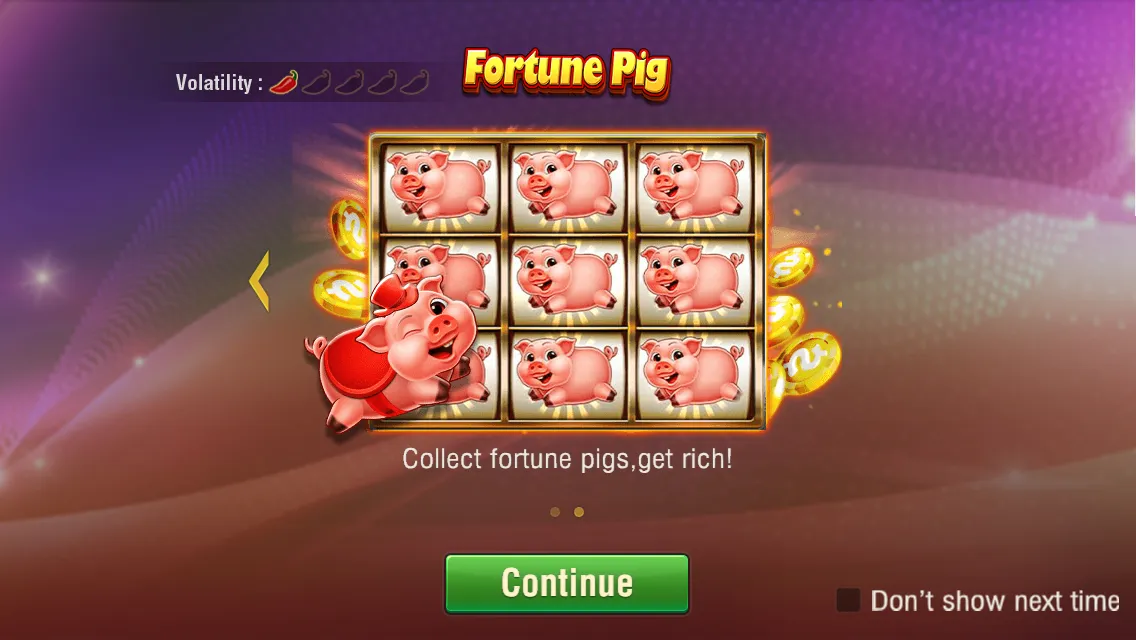 Fortune Pig game interface screenshot 2