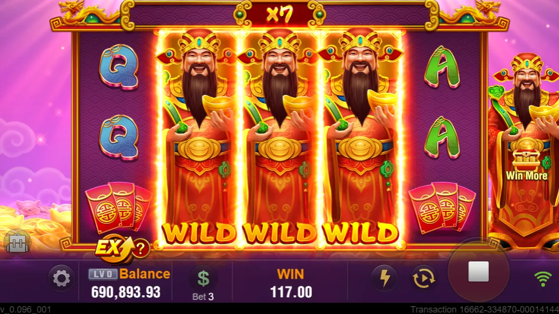 JILI CAISHEN game interface screenshot 3