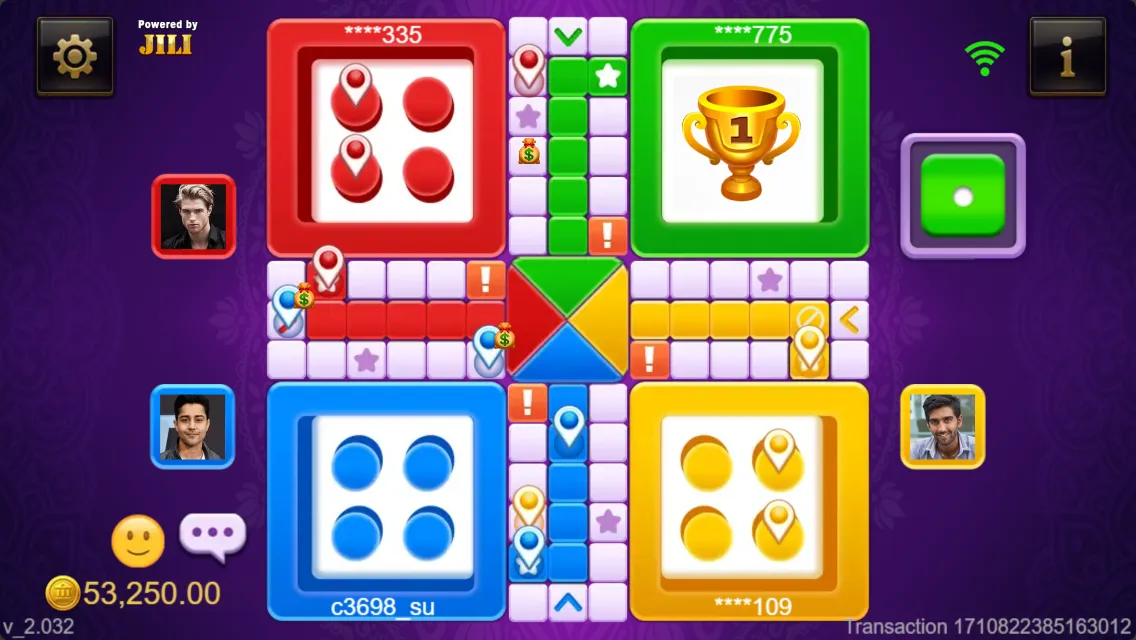 Ludo Quick game interface screenshot 4