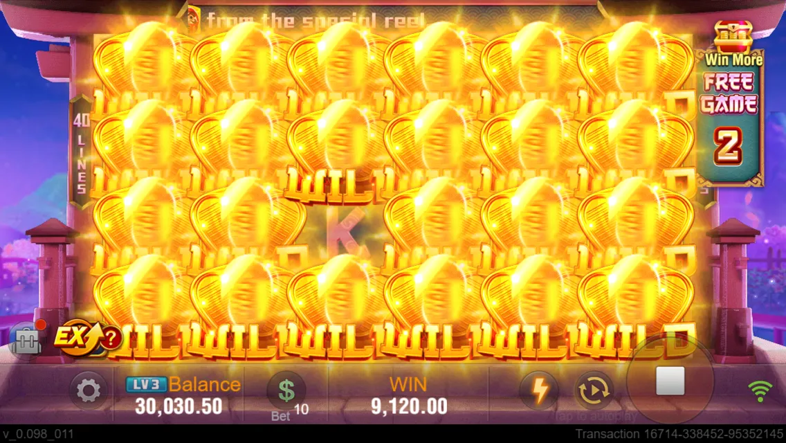 Neko Fortune game interface screenshot 4