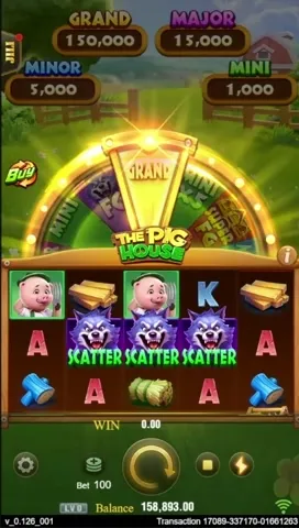 The Pig House game interface screenshot 2