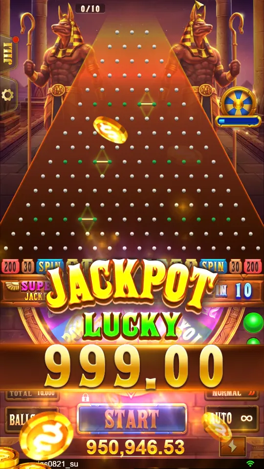 win drop game interface screenshot 3